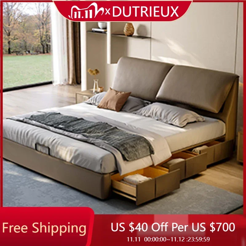 Sun Cheap Bed Multifunctional Comfortable Bedroom Princess Queen Soft Design Full Headboards Bed Luxury Muebles Trendy Furniture
Sun Cheap Bed Multifunctional Comfortable Bedroom Princess Queen Soft Design Full Headboards Bed Luxury Muebles Trendy Furniture