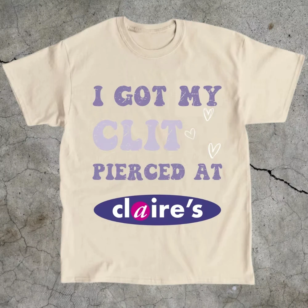 Adult Humor Tee Unhinged Shirt Inappropriate Gift Funny Meme Top Sassy Clothing I Got My Clit Pierce harajuku oversized t shirt
Adult Humor Tee Unhinged Shirt Inappropriate Gift Funny Meme Top Sassy Clothing I Got My Clit Pierce harajuku oversized t shirt