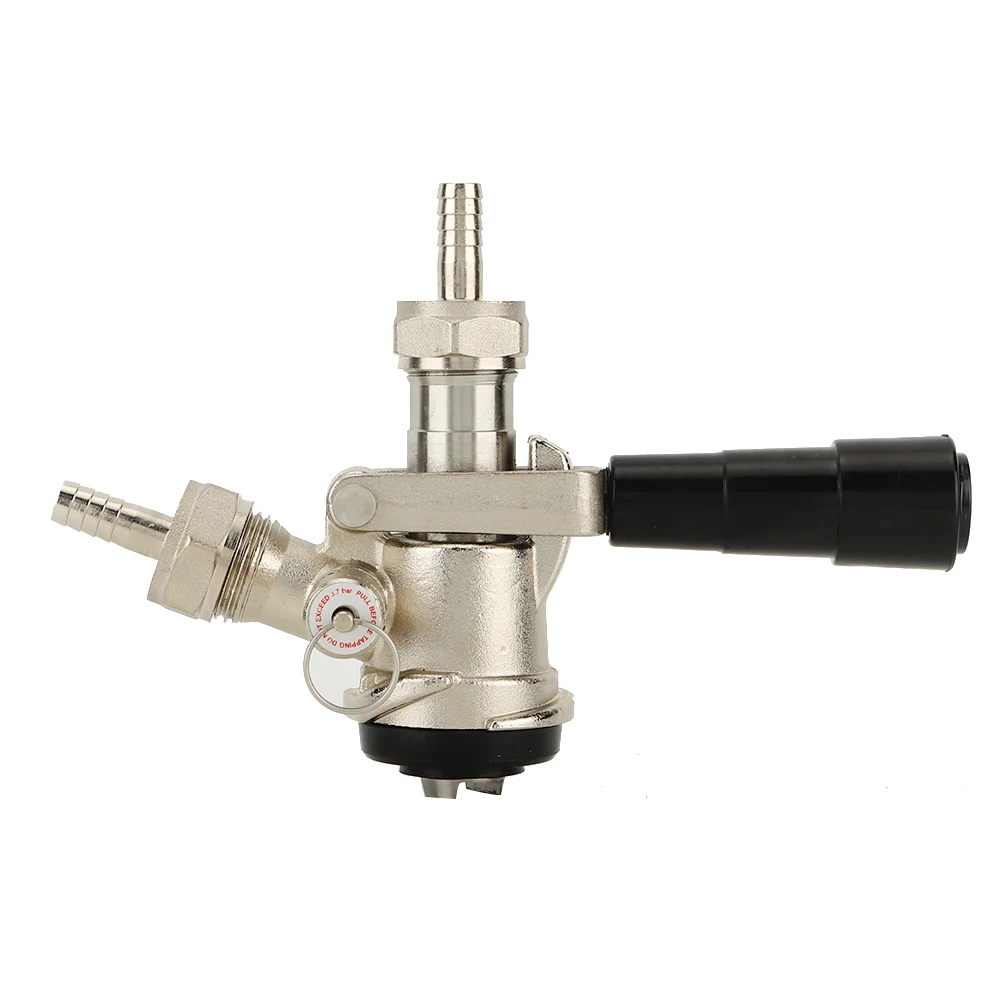 Professional Beer Dispenser Wine Making Keg Coupler D Type Home Brewing System with Safety Pressure Relief Valve for US Domestic
Professional Beer Dispenser Wine Making Keg Coupler D Type Home Brewing System with Safety Pressure Relief Valve for US Domestic