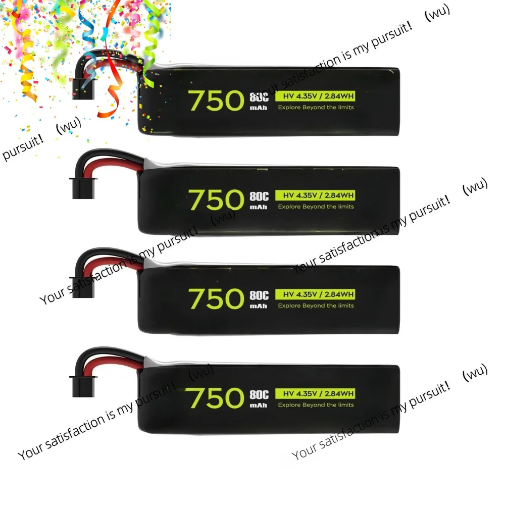 For 1S HV V2 Battery 4 Pcs Explorer Battery 450mAh/750mAh/1000mAh 80C 1S1P 4.35V 1A A30 Plug 20AWG Silicone Cable
For 1S HV V2 Battery 4 Pcs Explorer Battery 450mAh/750mAh/1000mAh 80C 1S1P 4.35V 1A A30 Plug 20AWG Silicone Cable