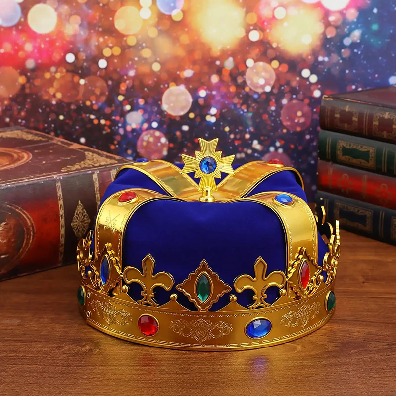 King Cosplay Party Hat Crown Hat for Kids Adults Cosplay Costume Acrylic Drilling Cap Birthday Stage Performance Props
King Cosplay Party Hat Crown Hat for Kids Adults Cosplay Costume Acrylic Drilling Cap Birthday Stage Performance Props