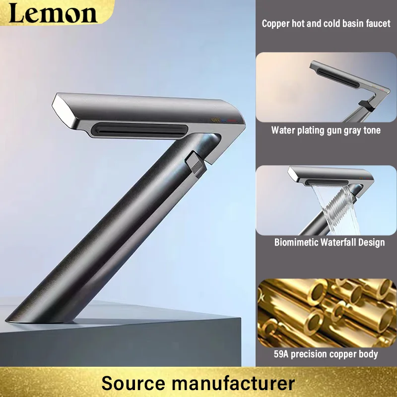 Creative Bathroom Basin Faucet, Hot and Cold Dual-Purpose, Bathroom Wash Basin Full Copper Faucet
Creative Bathroom Basin Faucet, Hot and Cold Dual-Purpose, Bathroom Wash Basin Full Copper Faucet