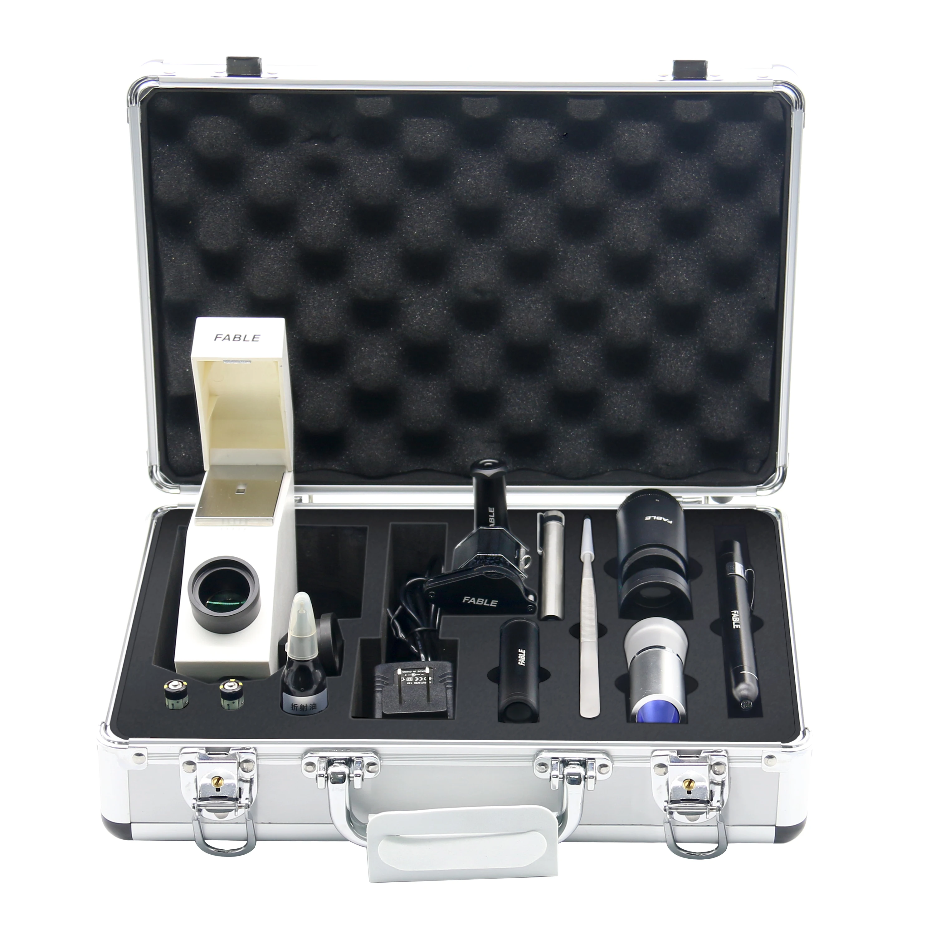 N Portable Travel Gem Lab For Laboratory And Appraisal Studio Mini Small Gemological Jewelry Testing Toolkit
N Portable Travel Gem Lab For Laboratory And Appraisal Studio Mini Small Gemological Jewelry Testing Toolkit
