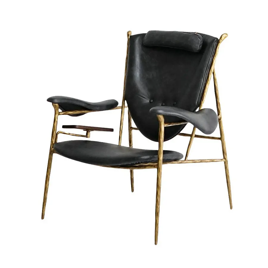 #MidCentury Modern Designer Vintage Black Leather Armchair Forged Iron Accent Lounge Chair Lobby Sofa Chairs Set for Living Room
#MidCentury Modern Designer Vintage Black Leather Armchair Forged Iron Accent Lounge Chair Lobby Sofa Chairs Set for Living Room