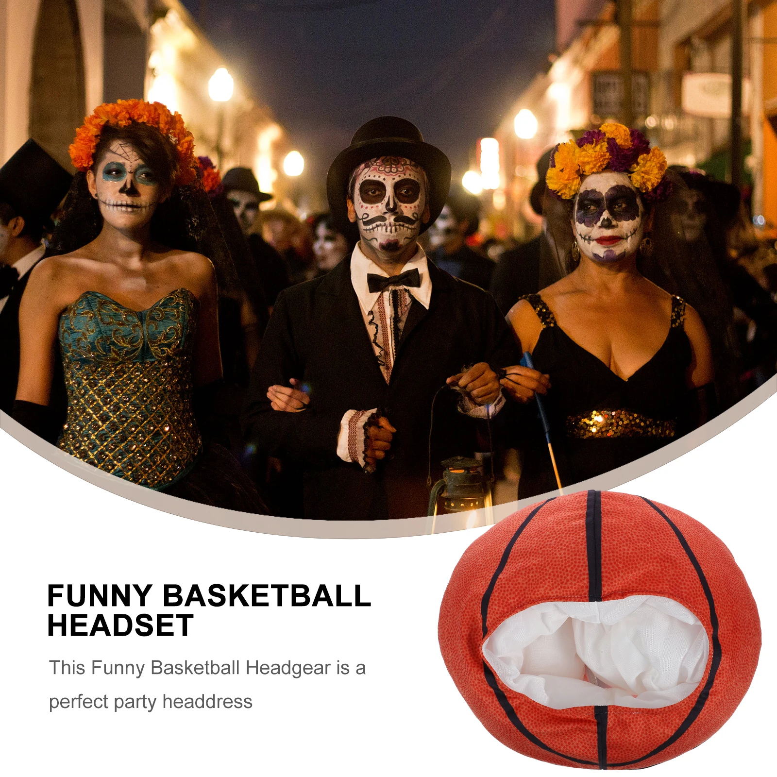 Basketball Headgear Stuffed Costume For Halloween Masquerade Festival Carnival Cosplay Party Supplies Cartoon Decorative
Basketball Headgear Stuffed Costume For Halloween Masquerade Festival Carnival Cosplay Party Supplies Cartoon Decorative