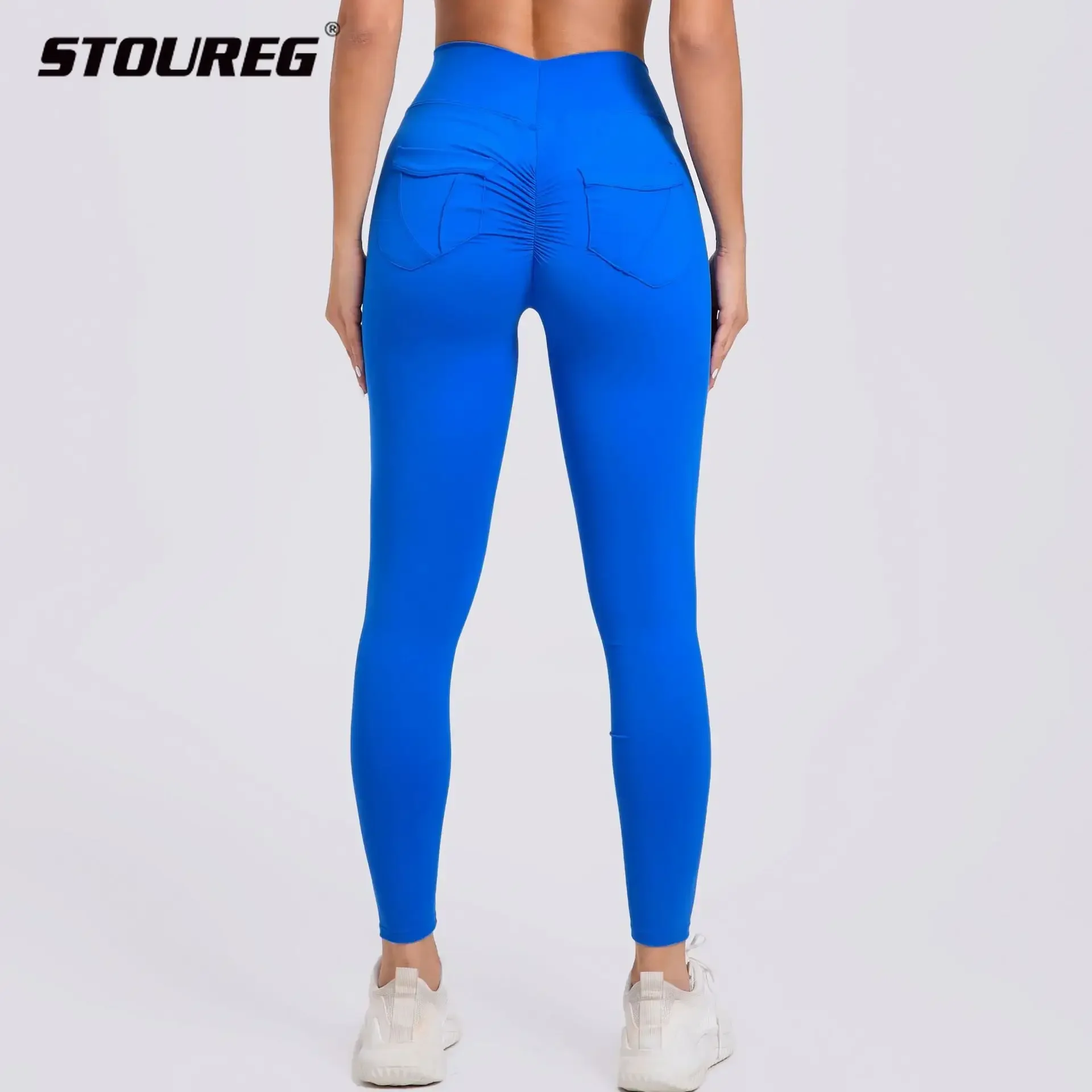 STOUREG Quick Drying Yoga Pants with Back Pockets, High Waist Sports Leggings, Solid Gym Fitness Tights, Workout Running Scrunch
STOUREG Quick Drying Yoga Pants with Back Pockets, High Waist Sports Leggings, Solid Gym Fitness Tights, Workout Running Scrunch