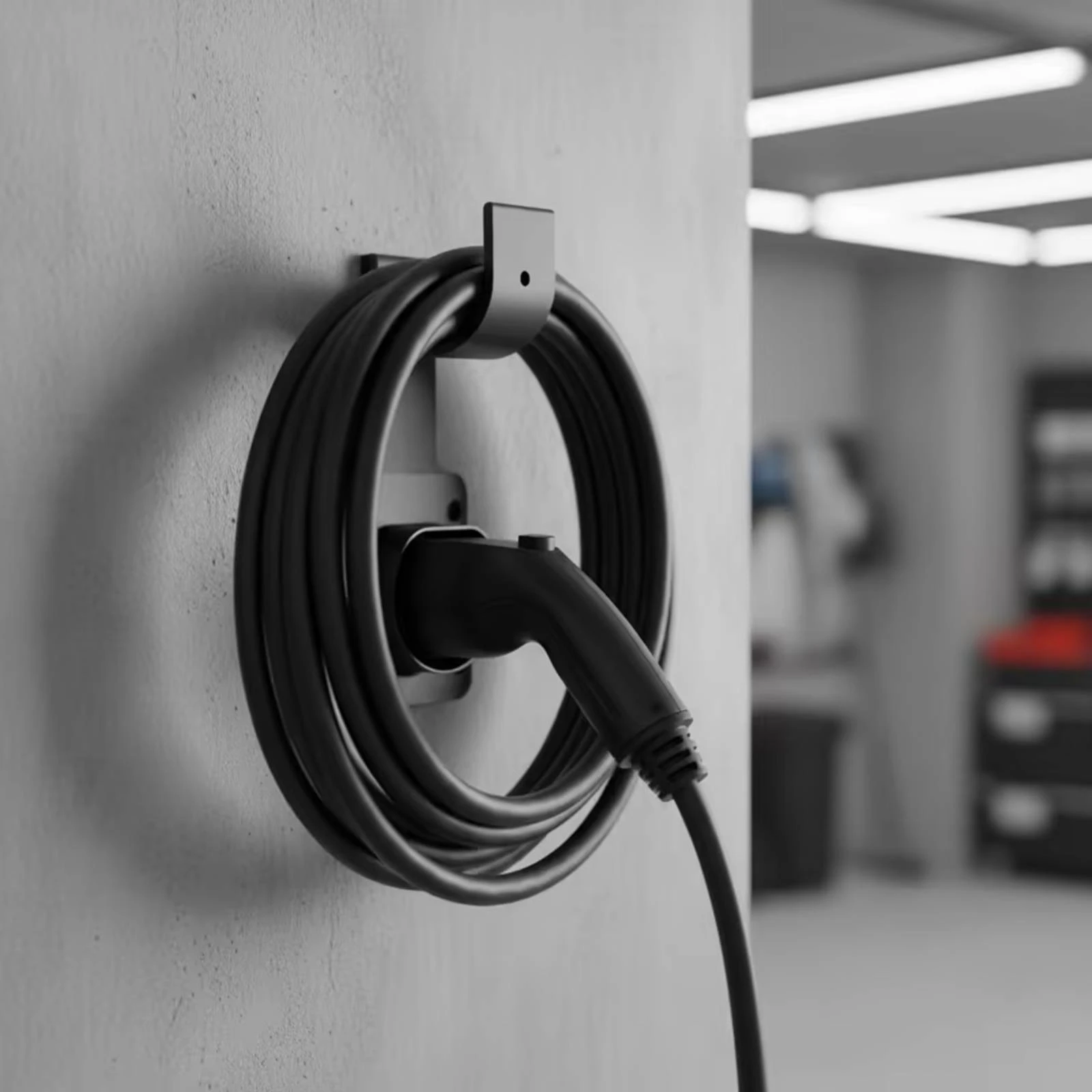 Electric Vehicle Charging Dock Space Saving Charging Plug Wall Mount J1772 Charger Holder Heavy Duty Vehicle Accessory Heat
Electric Vehicle Charging Dock Space Saving Charging Plug Wall Mount J1772 Charger Holder Heavy Duty Vehicle Accessory Heat
