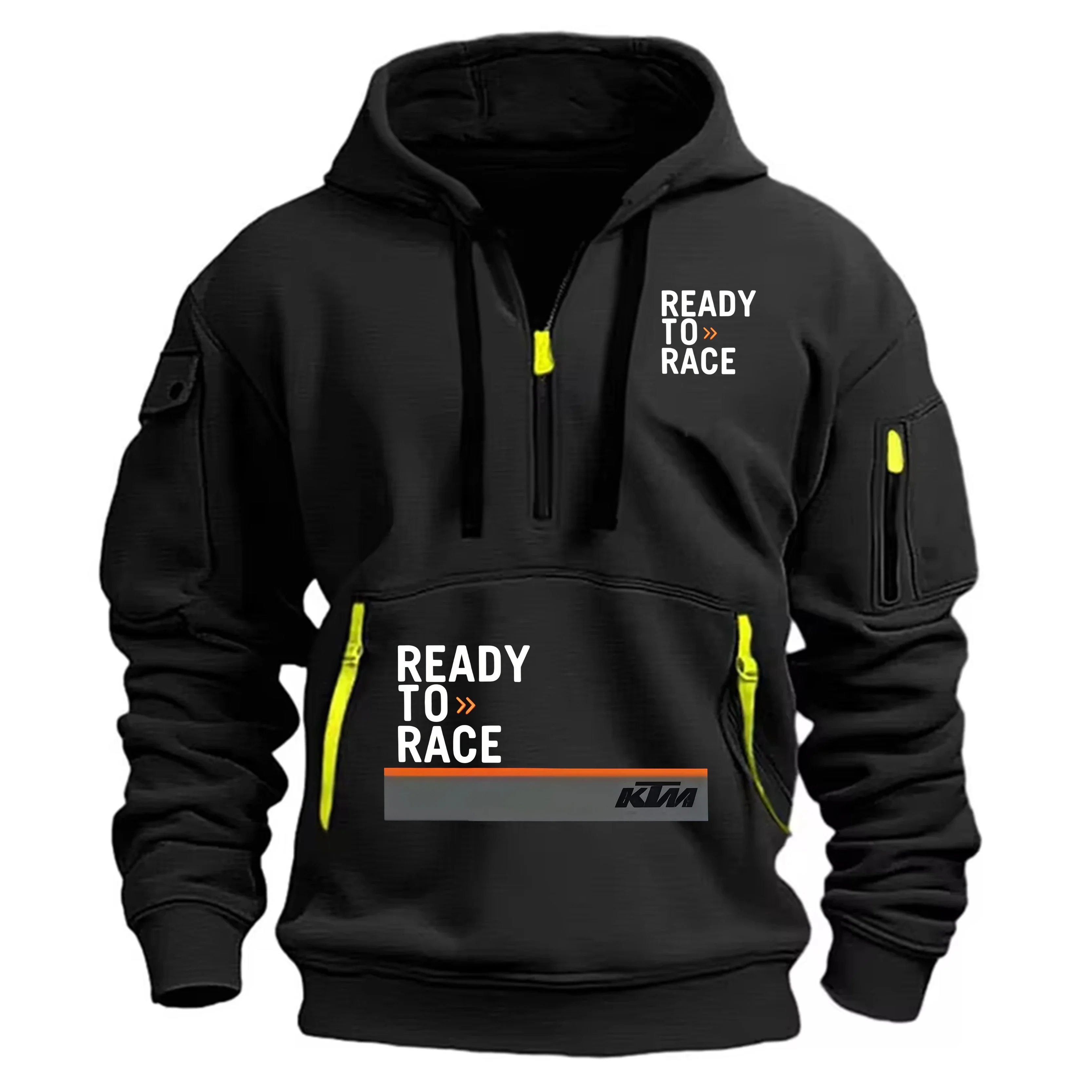 Men's Ready To Race Motorcycle Racing Hoodie KTM Style Motocross Hooded Sweatshirt Casual Streetwear Sports Pullover Jacket
Men's Ready To Race Motorcycle Racing Hoodie KTM Style Motocross Hooded Sweatshirt Casual Streetwear Sports Pullover Jacket