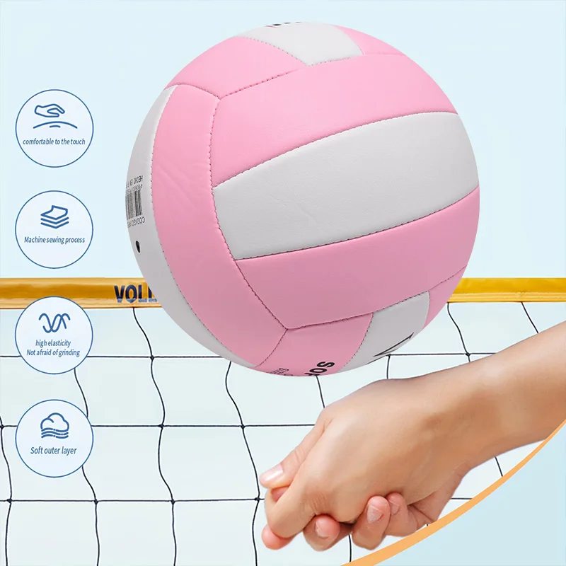 Волейбольный мяч, размер 5, профессиональный тренировочный игровой мяч для начинающих молодежи, тренировочный мяч в помещении, пляжный волейбол на открытом воздухе 
Волейбольный мяч, размер 5, профессиональный тренировочный игровой мяч для начинающих молодежи, тренировочный мяч в помещении, пляжный волейбол на открытом воздухе