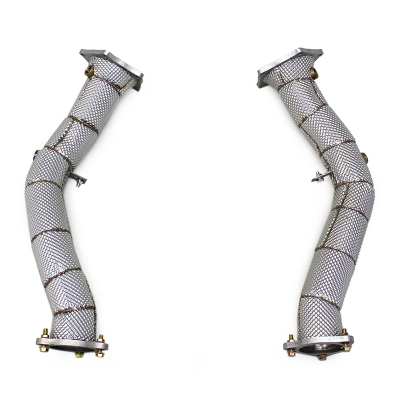 Yooking Stainless Steel Exhaust Pipes For Porsche Cayenne 958/958.1 4.8T 2011-2014 Exhaust Header Downpipe With Heat Shield
Yooking Stainless Steel Exhaust Pipes For Porsche Cayenne 958/958.1 4.8T 2011-2014 Exhaust Header Downpipe With Heat Shield