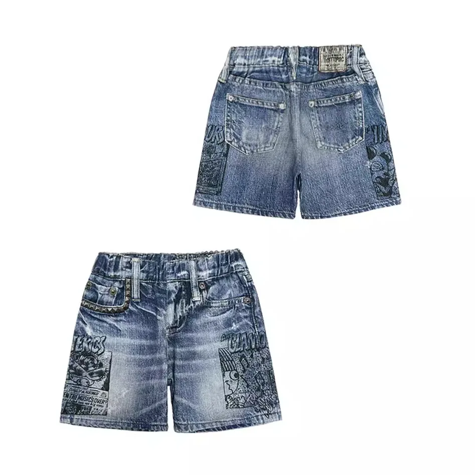 2024 New Black Chaochao Brand Pacifier Pre-loved Printed Rivet Imitation Denim Shorts
2024 New Black Chaochao Brand Pacifier Pre-loved Printed Rivet Imitation Denim Shorts