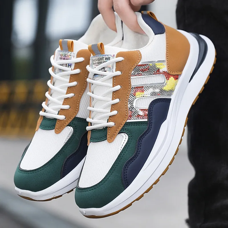 Men Running Shoes Breathable Mesh Sneakers Fashion Comfort Lightweight Male Casual Walking Shoes Trendy Sports Footwear for Men
Men Running Shoes Breathable Mesh Sneakers Fashion Comfort Lightweight Male Casual Walking Shoes Trendy Sports Footwear for Men