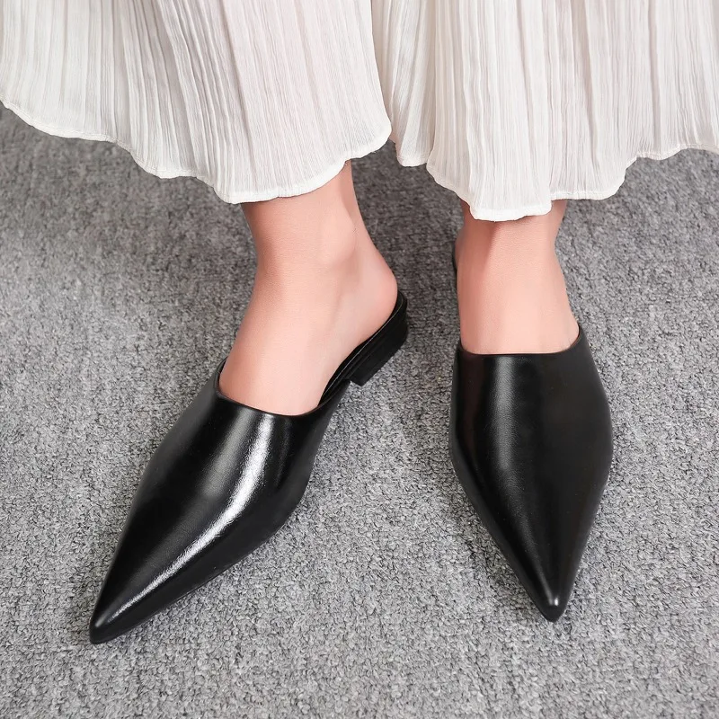 Женские туфли-мюли с острым носком на среднем каблуке, модные летние элегантные сандалии 2026 года, новые тренды, туфли для платья, Zapatos Mujer
Женские туфли-мюли с острым носком на среднем каблуке, модные летние элегантные сандалии 2026 года, новые тренды, туфли для платья, Zapatos Mujer