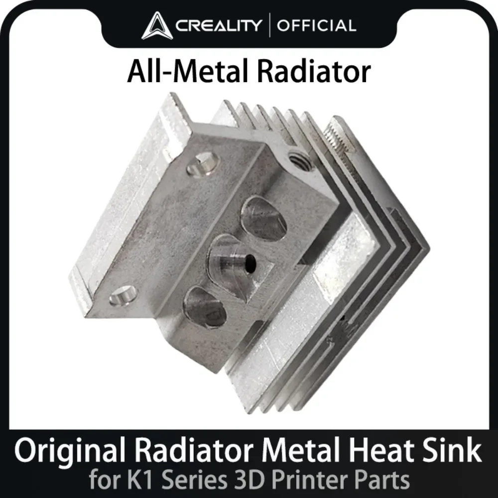 Creality оригинальный новый радиатор металлический радиатор для K1/K1C/K1 Max официальные аксессуары для 3D-печати серии K1 детали 3D-принтера
Creality оригинальный новый радиатор металлический радиатор для K1/K1C/K1 Max официальные аксессуары для 3D-печати серии K1 детали 3D-принтера