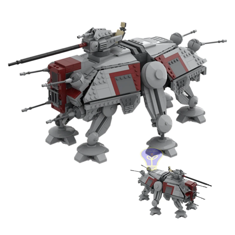 NEW Compatible with 75337 All Terrain Tactical Actuator (AT-THE) model building kit self-locking bricks birthday christmas gift
NEW Compatible with 75337 All Terrain Tactical Actuator (AT-THE) model building kit self-locking bricks birthday christmas gift