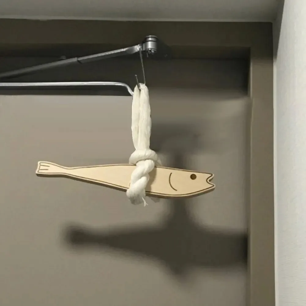 Cute Ultra-thin Fish Car Ornament Lightweight Wall-mounting Wall Wooden Door Pendant Saves Space Wall Art Hangable Car Interior
Cute Ultra-thin Fish Car Ornament Lightweight Wall-mounting Wall Wooden Door Pendant Saves Space Wall Art Hangable Car Interior