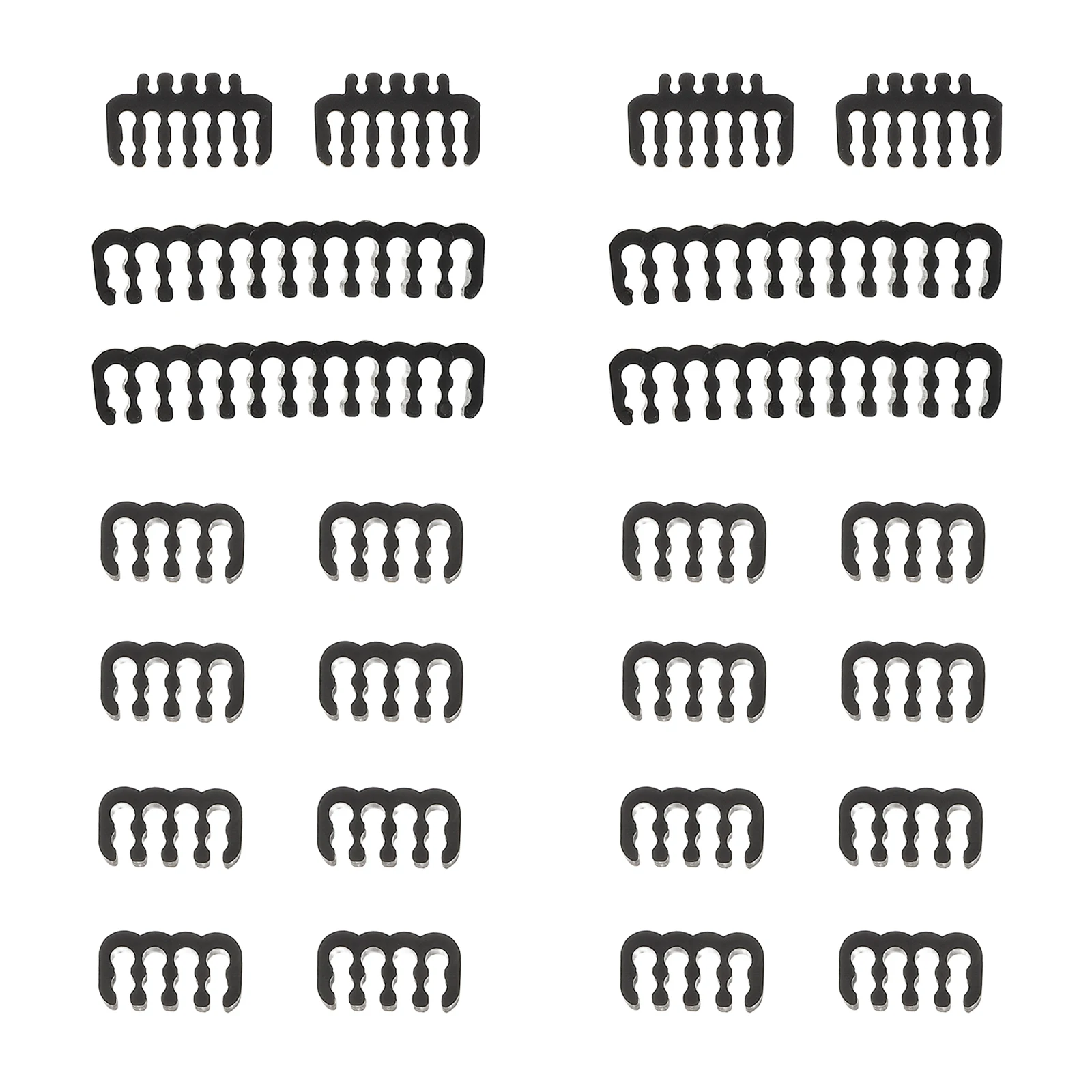 24 Pcs Cable Manager Comb Appliance Cord Organizer Tie Ties for Electronics Straps Cords Computer Case Water Cooling
24 Pcs Cable Manager Comb Appliance Cord Organizer Tie Ties for Electronics Straps Cords Computer Case Water Cooling