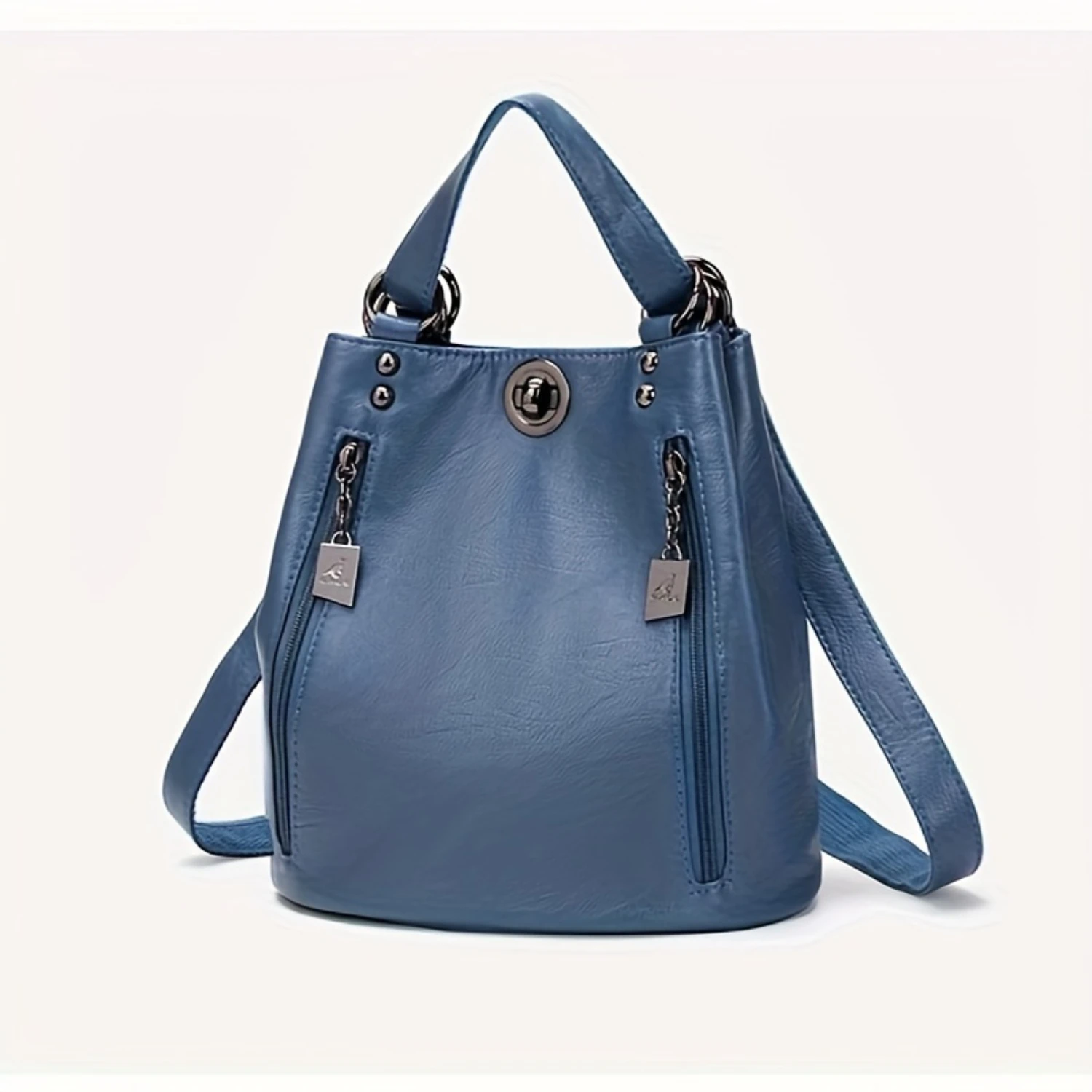 Solid Color Backpack For Women, Soft PU Leather Crossbody Bag, Multifunctional Shoulder Handbag
Solid Color Backpack For Women, Soft PU Leather Crossbody Bag, Multifunctional Shoulder Handbag