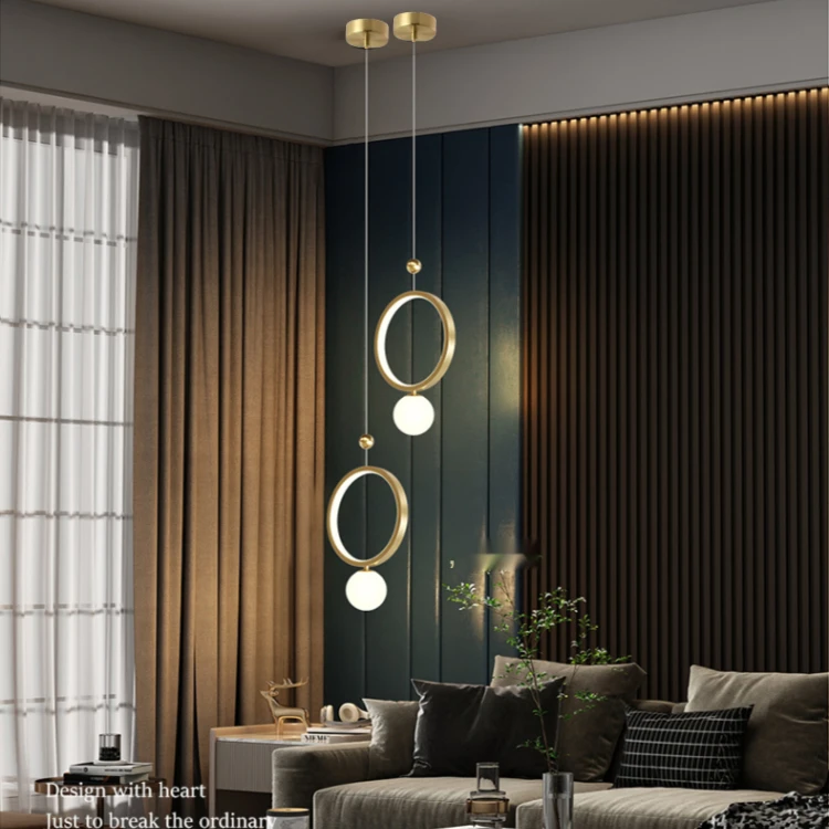 Led Ring Modern Pendant Lighting for Bedroom Bedside Entrance Hanging Lamp Decoration Lights Nordic Indoor Home Glass Chandelier 
Led Ring Modern Pendant Lighting for Bedroom Bedside Entrance Hanging Lamp Decoration Lights Nordic Indoor Home Glass Chandelier