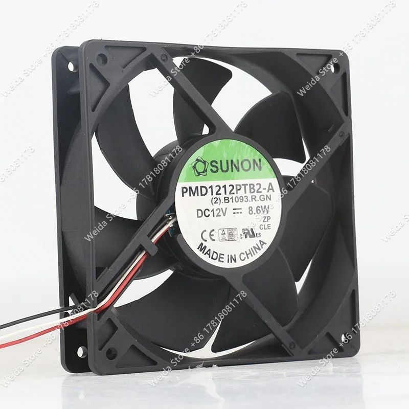 Original built-in SUNON PMD1212PTB2-A 5V 24V 48V DC12V 8.6W 12025 120X120X25MM 12CM cooling fan
Original built-in SUNON PMD1212PTB2-A 5V 24V 48V DC12V 8.6W 12025 120X120X25MM 12CM cooling fan