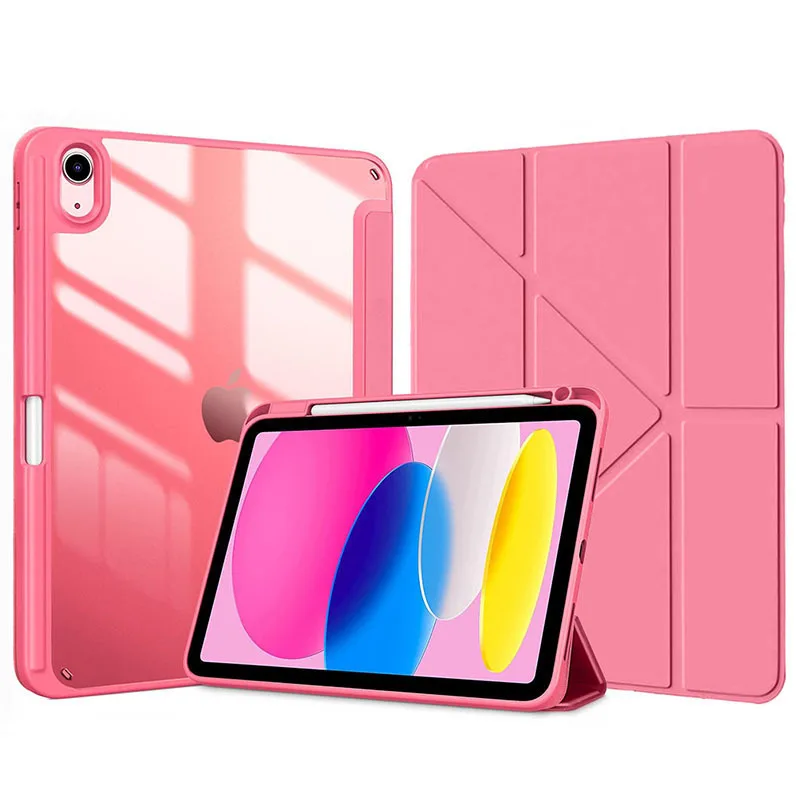 Чехол-подставка Y-Folding из искусственной кожи для iPad A16 11 10 12-го поколения 11 10.9 дюймов 2026 с функцией автоматического сна, умным прозрачным держателем для Apple Pencil и крышкой
Чехол-подставка Y-Folding из искусственной кожи для iPad A16 11 10 12-го поколения 11 10.9 дюймов 2026 с функцией автоматического сна, умным прозрачным держателем для Apple Pencil и крышкой