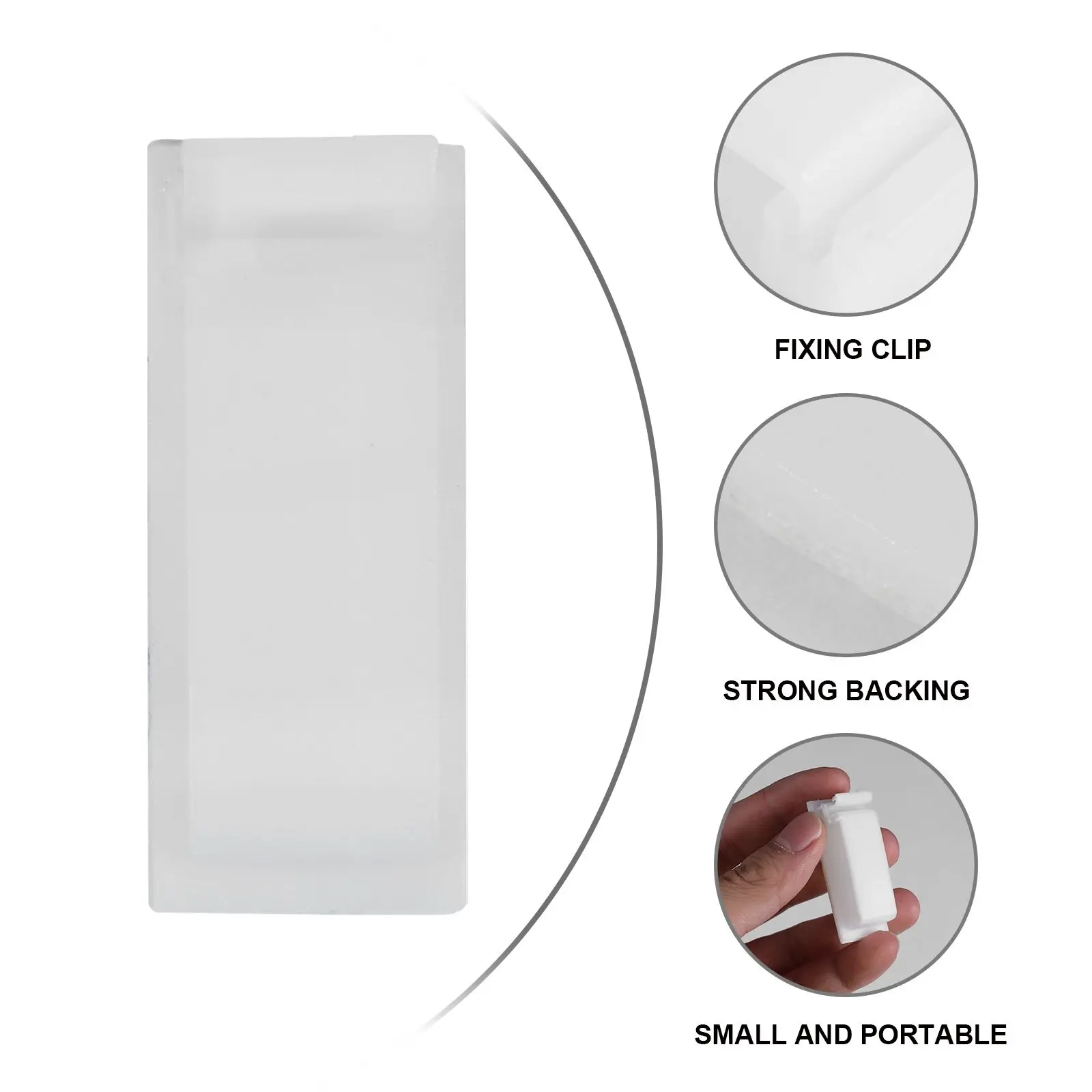 50pcs Wiring Clamp Self Adhesive Cable Clips Wire Organizer Strip Light Buckle Plastic Data Line Fixing Buckle Strong Viscosity
50pcs Wiring Clamp Self Adhesive Cable Clips Wire Organizer Strip Light Buckle Plastic Data Line Fixing Buckle Strong Viscosity