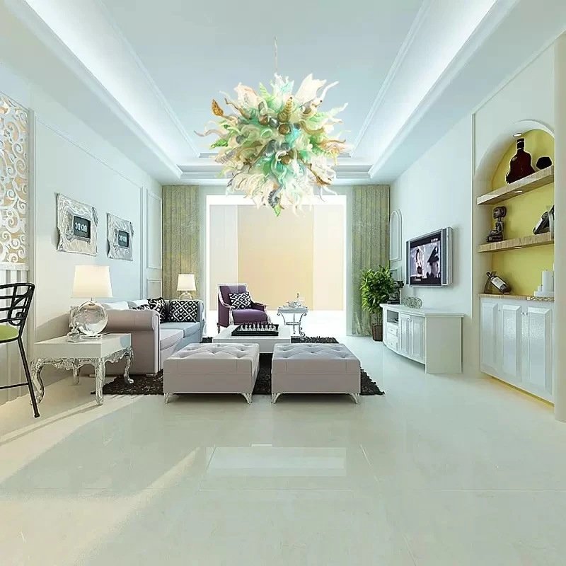 100% Hand Blown Glass Chandelier Home Decoration LED Lighting Chandelier Hotel Interior Design
100% Hand Blown Glass Chandelier Home Decoration LED Lighting Chandelier Hotel Interior Design