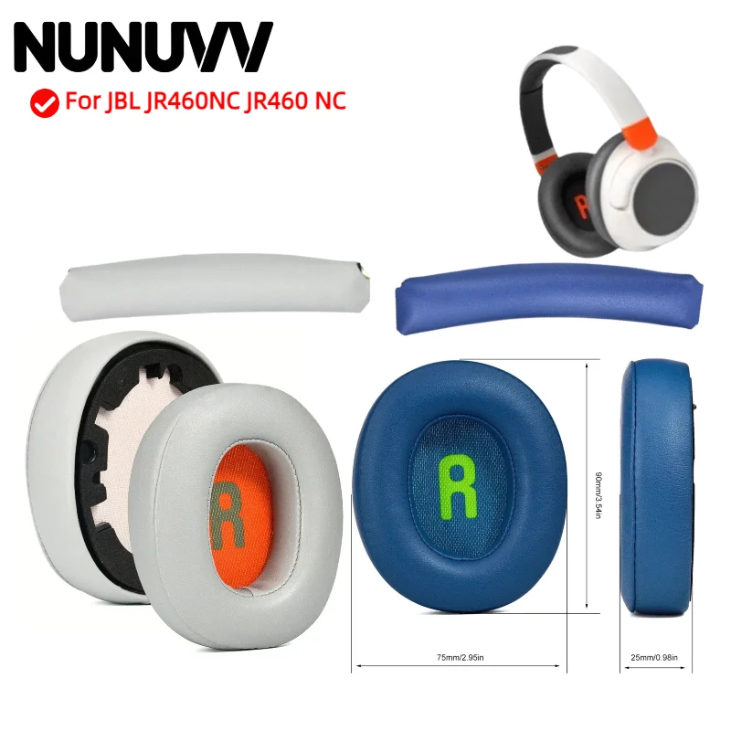 Replacement Earpads for JBL JR460NC JR460 NC Headphones Ear Cushion Cover Sleeve Earmuffs Headset Headband
Replacement Earpads for JBL JR460NC JR460 NC Headphones Ear Cushion Cover Sleeve Earmuffs Headset Headband