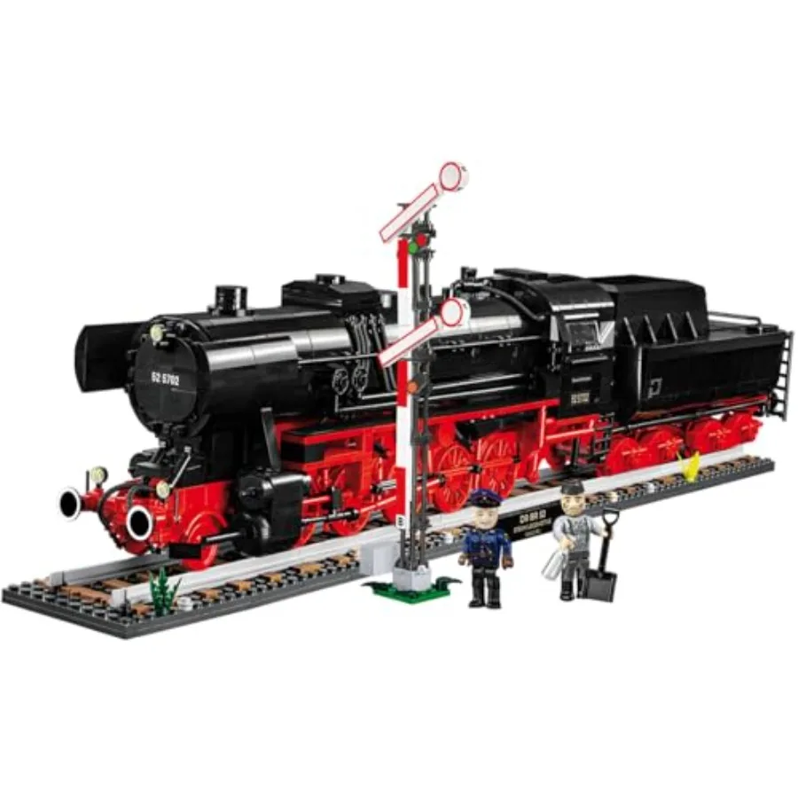 Historical Collection Trains DR BR 52 Steam Locomotive Railway Semaphore Building Set, 2747 Pieces: for display use, ABS plasti
Historical Collection Trains DR BR 52 Steam Locomotive Railway Semaphore Building Set, 2747 Pieces: for display use, ABS plasti