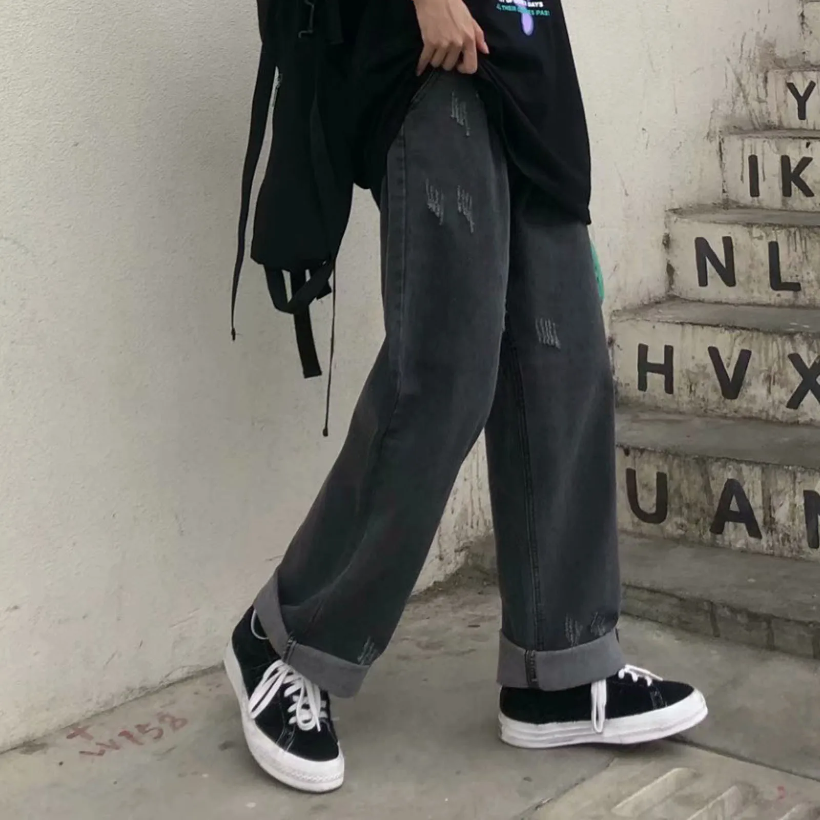 Street Loose Jeans Trousers Wide Leg Size Drop Men's Pants Fashion Large Men's pants Men Clothes
Street Loose Jeans Trousers Wide Leg Size Drop Men's Pants Fashion Large Men's pants Men Clothes