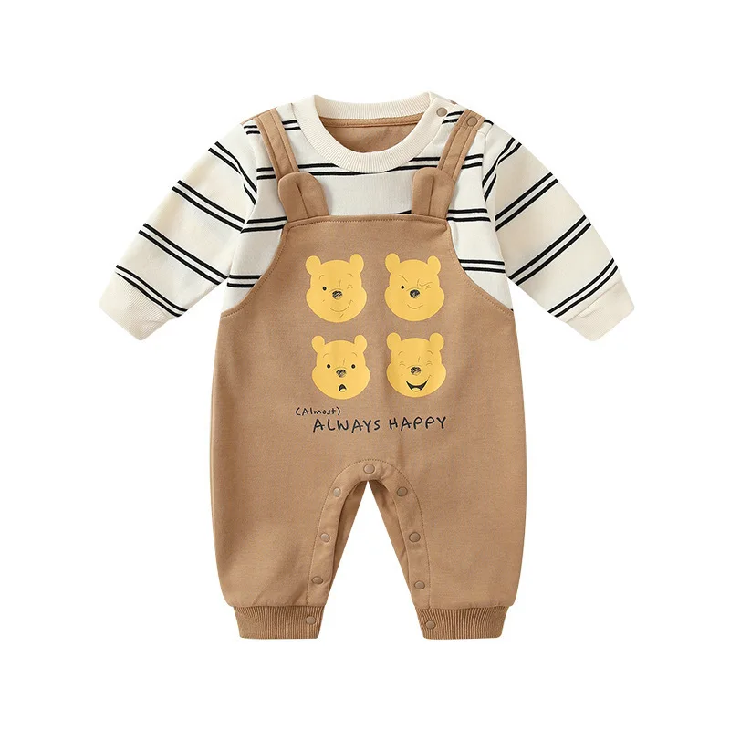 MINISO Winnie the Pooh Baby Boys Girls Onesie Spring Newborn Romper Infant Climbing Clothes Soft Cute Cotton 0-1 Years Jumpsuit
MINISO Winnie the Pooh Baby Boys Girls Onesie Spring Newborn Romper Infant Climbing Clothes Soft Cute Cotton 0-1 Years Jumpsuit
