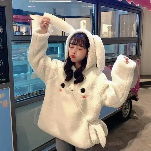 6 8 10 12 14 Year Girls Hoodies Cute Rabbit Ears Hooded Girls Coat Spring Autumn Fleece Kids Sweatshirt Children Outerwear & Bag
6 8 10 12 14 Year Girls Hoodies Cute Rabbit Ears Hooded Girls Coat Spring Autumn Fleece Kids Sweatshirt Children Outerwear & Bag