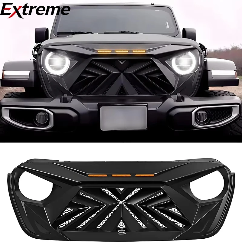 18-23 for Jeep Wrangler Thunder Men Front Face Insect Screen JL Wrangler Grille Exterior Accessory Front Grille
18-23 for Jeep Wrangler Thunder Men Front Face Insect Screen JL Wrangler Grille Exterior Accessory Front Grille