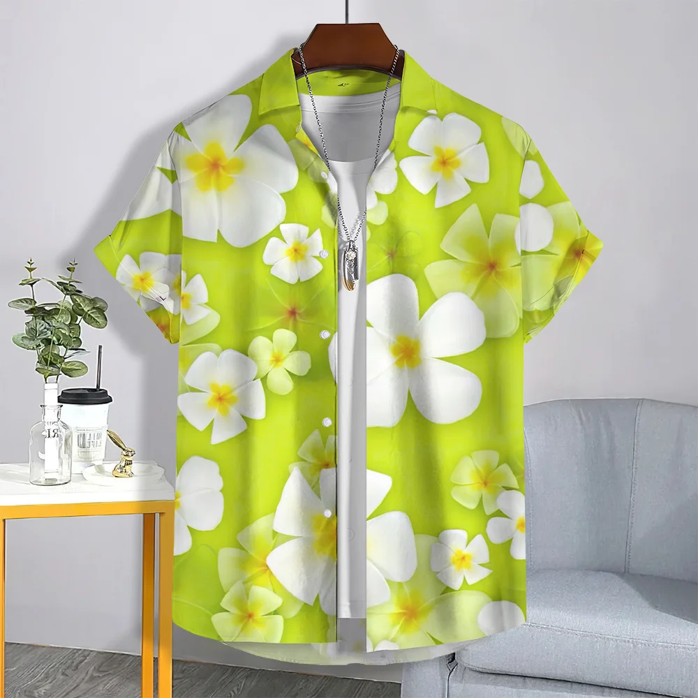 Flower Pattern Printed Men's Shirt Hawaiian Style Polyester Shirts Breathable Quick drying Unisex shirt y2k Men's clothing tops
Flower Pattern Printed Men's Shirt Hawaiian Style Polyester Shirts Breathable Quick drying Unisex shirt y2k Men's clothing tops