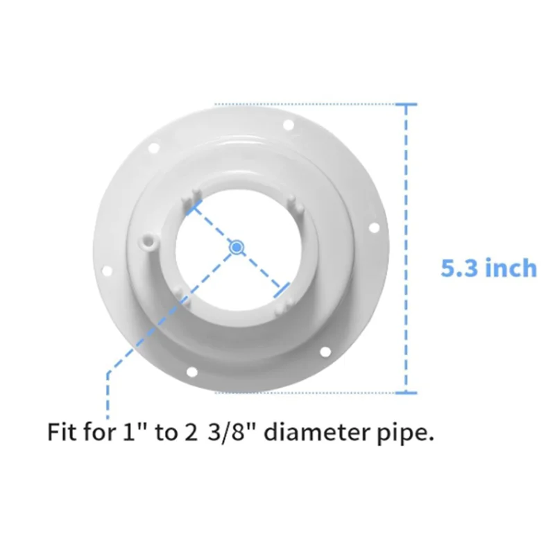 RV Plumbing Vent Cap RV Roof Vent Cap RV Roof Sewer Vent Cover For 1 To 2 3/8 Inch Pipe HJ403 Parts White-B51B
RV Plumbing Vent Cap RV Roof Vent Cap RV Roof Sewer Vent Cover For 1 To 2 3/8 Inch Pipe HJ403 Parts White-B51B