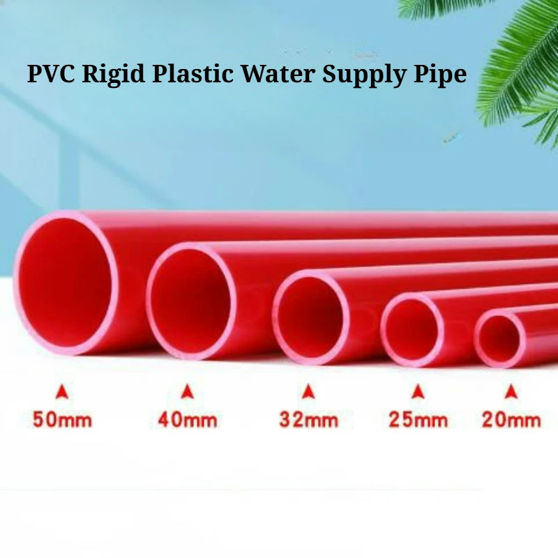 1pcs Red PVC Pipe Agriculture Garden Irrigation Hard Tube Fish Tank Aquarium Supplies Home DIY Frame Tube OD 20/25/32/40/50mm
1pcs Red PVC Pipe Agriculture Garden Irrigation Hard Tube Fish Tank Aquarium Supplies Home DIY Frame Tube OD 20/25/32/40/50mm