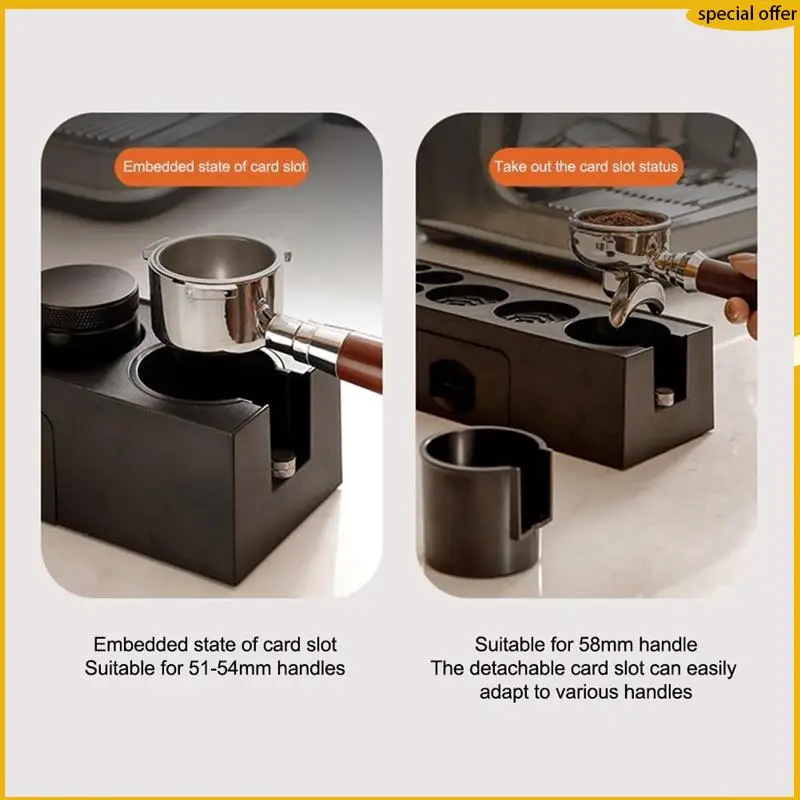 A50I Coffee Tamper Station,Espresso Stuffing Station For 51-58Mm Coffee Tamper Table With Knock Box For Kitchen,Restaurant
A50I Coffee Tamper Station,Espresso Stuffing Station For 51-58Mm Coffee Tamper Table With Knock Box For Kitchen,Restaurant