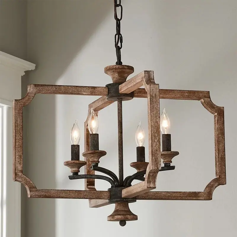 Ambrose Lantern Chandelier Personality Homestay Bedroom Room Restaurant Entry Light Vintage Solid Wood Light
Ambrose Lantern Chandelier Personality Homestay Bedroom Room Restaurant Entry Light Vintage Solid Wood Light