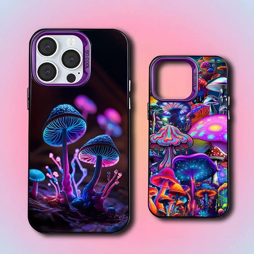 Trippy Art Mushroom Phone Case For iPhone 17,16,15,14,13,12,11,Pro,XS,Max,Plus,Mini,SE4,E Purple Matte Shockproof Cover
Trippy Art Mushroom Phone Case For iPhone 17,16,15,14,13,12,11,Pro,XS,Max,Plus,Mini,SE4,E Purple Matte Shockproof Cover