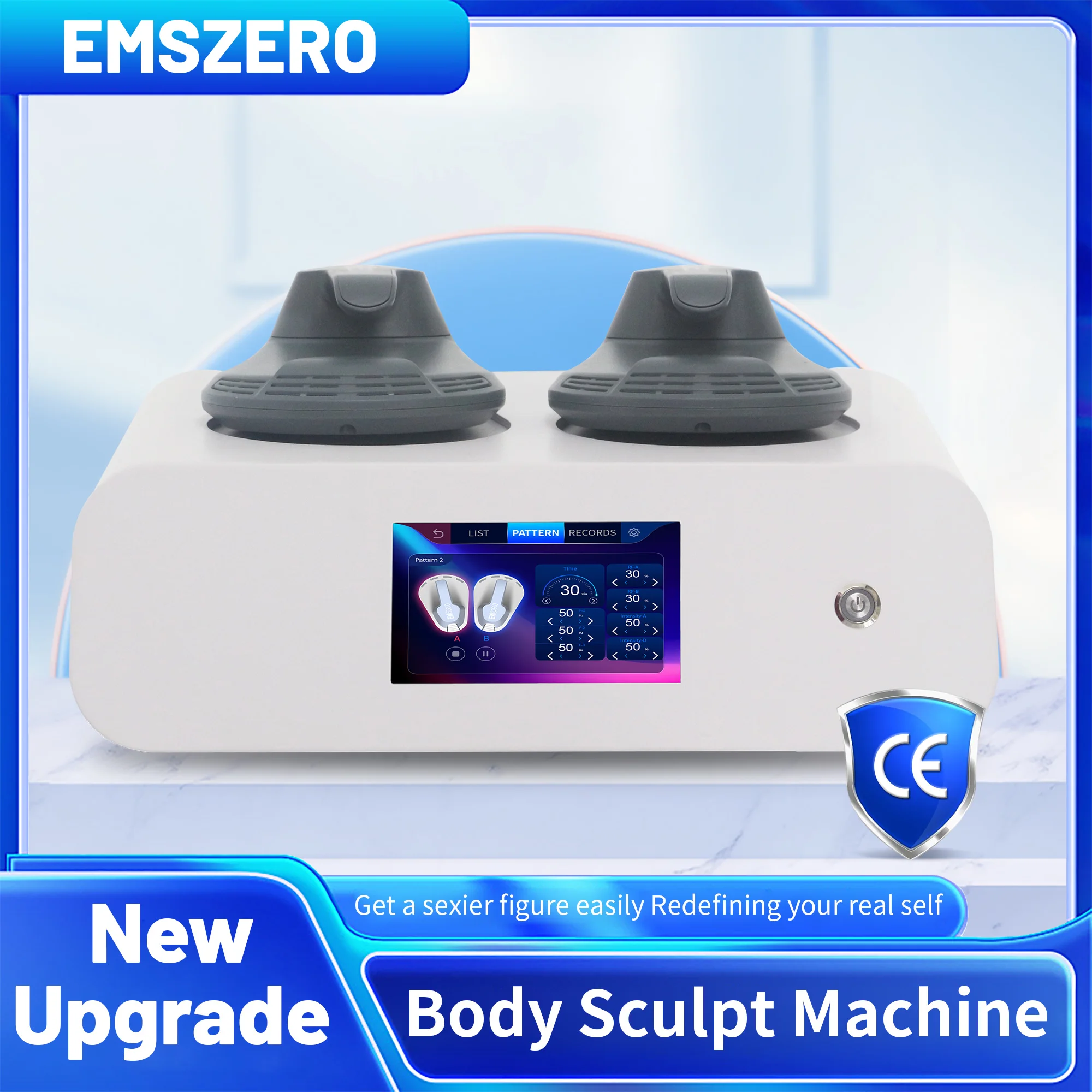 6500 Вт EMSzero 15Telsa 200 Гц RF машина для моделирования тела стимуляция мышц для похудения потеря веса электромагнитный технический портативный
6500 Вт EMSzero 15Telsa 200 Гц RF машина для моделирования тела стимуляция мышц для похудения потеря веса электромагнитный технический портативный