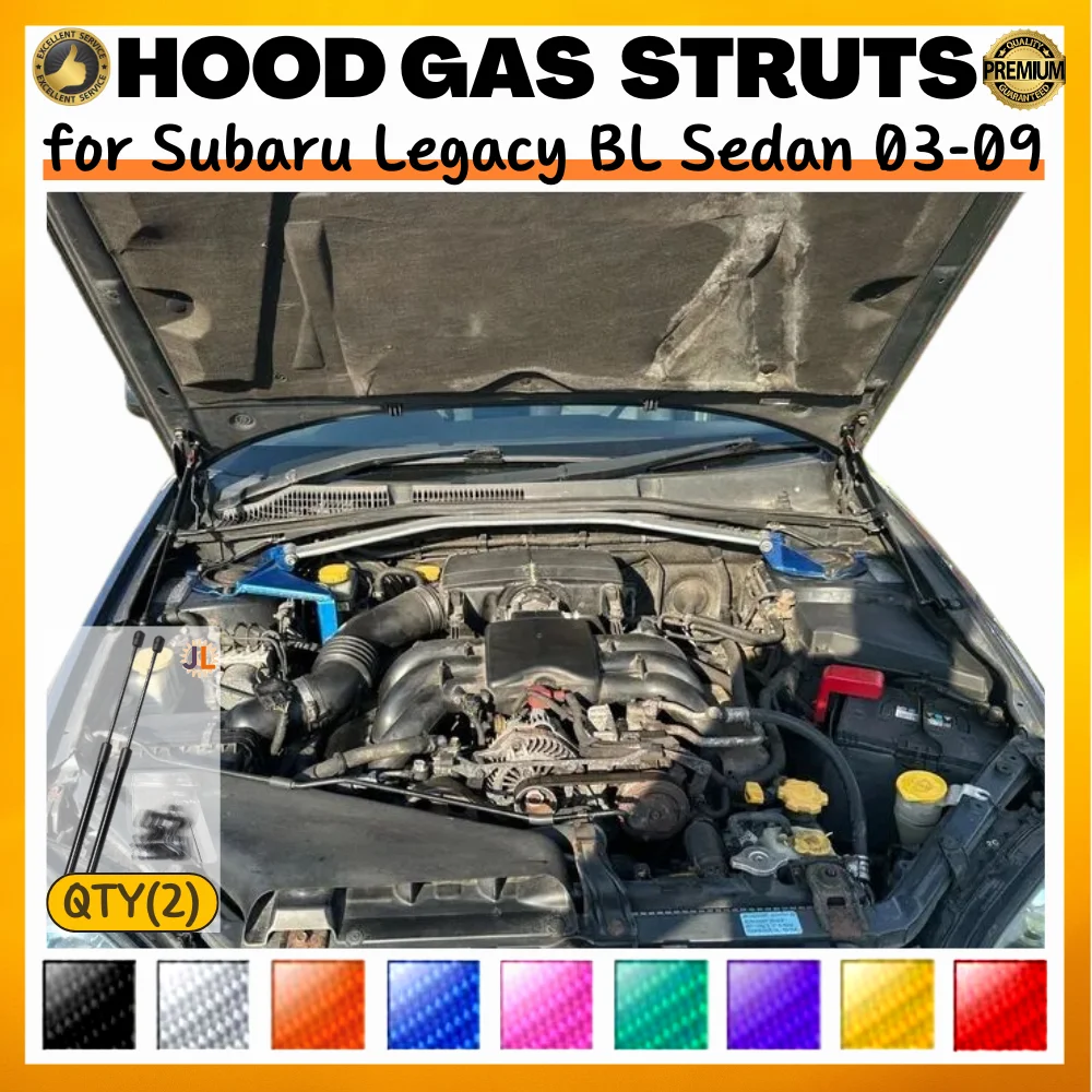 Qty(2) Hood Struts for Subaru Legacy (BL) Sedan 2003-2009 Front Bonnet Modify Lift Supports Dampers Gas Springs Shock Absorbers
Qty(2) Hood Struts for Subaru Legacy (BL) Sedan 2003-2009 Front Bonnet Modify Lift Supports Dampers Gas Springs Shock Absorbers