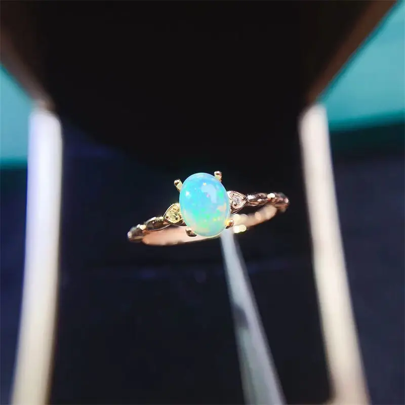 925 Silver Natural Opal Blue Ring Line Newest Fashion Ladies Gem Jewelry Rings Sterling Silver
925 Silver Natural Opal Blue Ring Line Newest Fashion Ladies Gem Jewelry Rings Sterling Silver