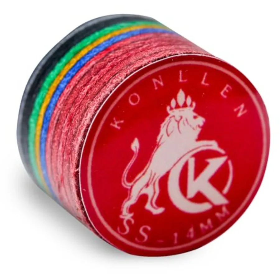 Pool Cue Tips 9 Layers Rainbow Billiards Tip Hardness SX/SS/S/M/MH/H (Size/) Pool Cue Tip with Transparent Gasket Billiards Cue
Pool Cue Tips 9 Layers Rainbow Billiards Tip Hardness SX/SS/S/M/MH/H (Size/) Pool Cue Tip with Transparent Gasket Billiards Cue