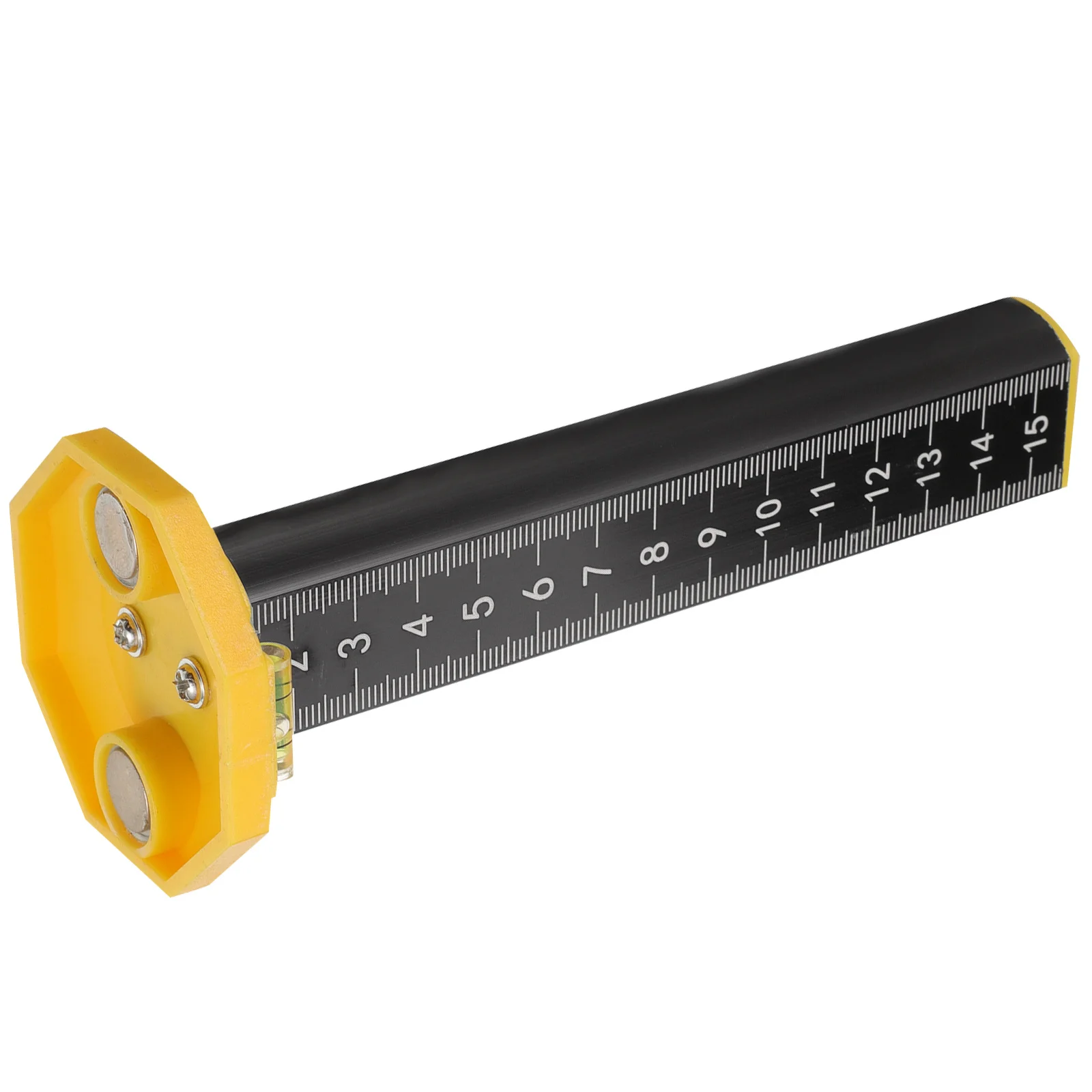 1pcs Contour Gauge Leveling Ruler High Precision Tiling Tool For Floor Wall Installation Magnetic Base Clear Scale Dual