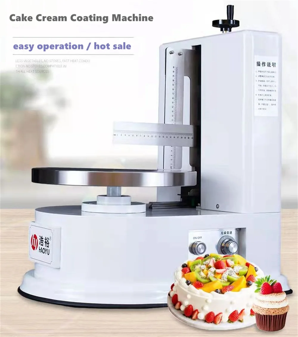 Commercial Automatic Cake Spreading Machine Cake Cream Coating Filling Chocolate Coating Equipment Machine
Commercial Automatic Cake Spreading Machine Cake Cream Coating Filling Chocolate Coating Equipment Machine