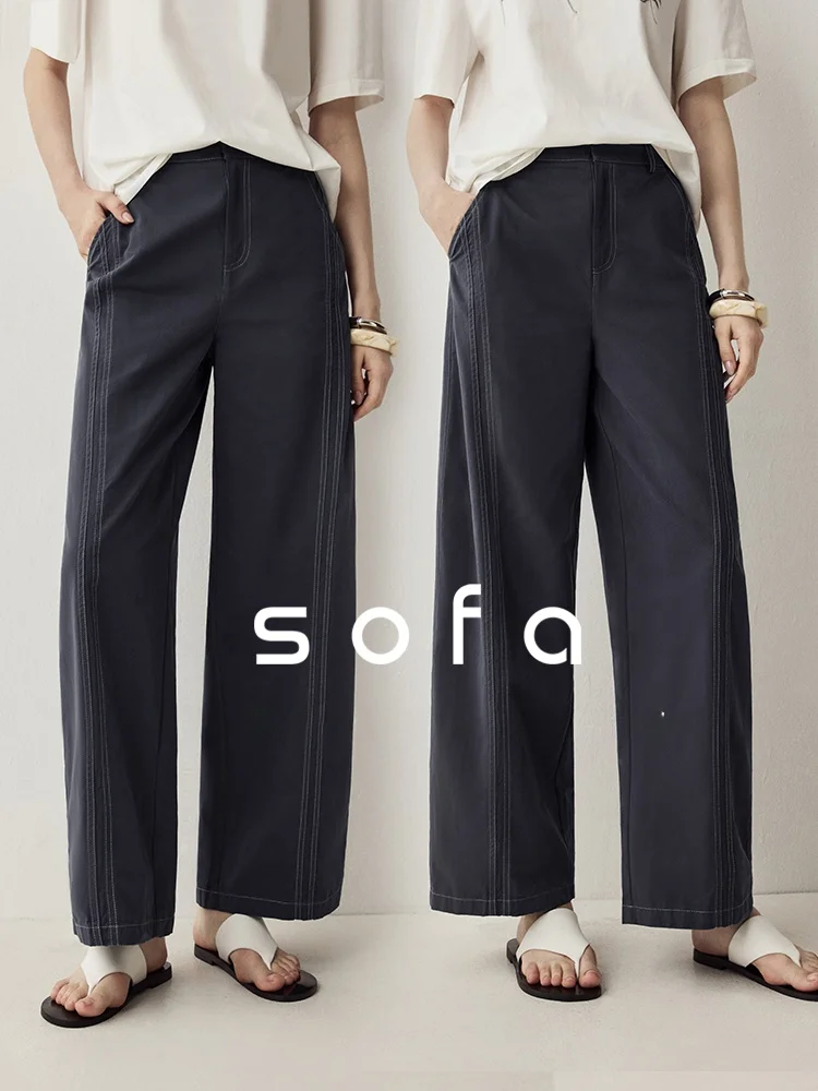 Minimalist Workwear Anti-Wrinkle Bend Knife Pants Loose Breathable Cotton Casual Women's Pants Sofa Fashionable And Casual
Minimalist Workwear Anti-Wrinkle Bend Knife Pants Loose Breathable Cotton Casual Women's Pants Sofa Fashionable And Casual