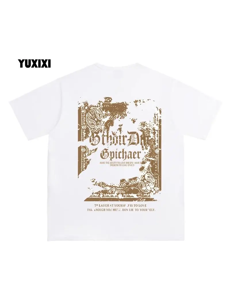 American Retro Summer New Loose Cotton ort Sve T-irt ex Printed Casual round Ne Top for Teenagers And Adults
American Retro Summer New Loose Cotton ort Sve T-irt ex Printed Casual round Ne Top for Teenagers And Adults