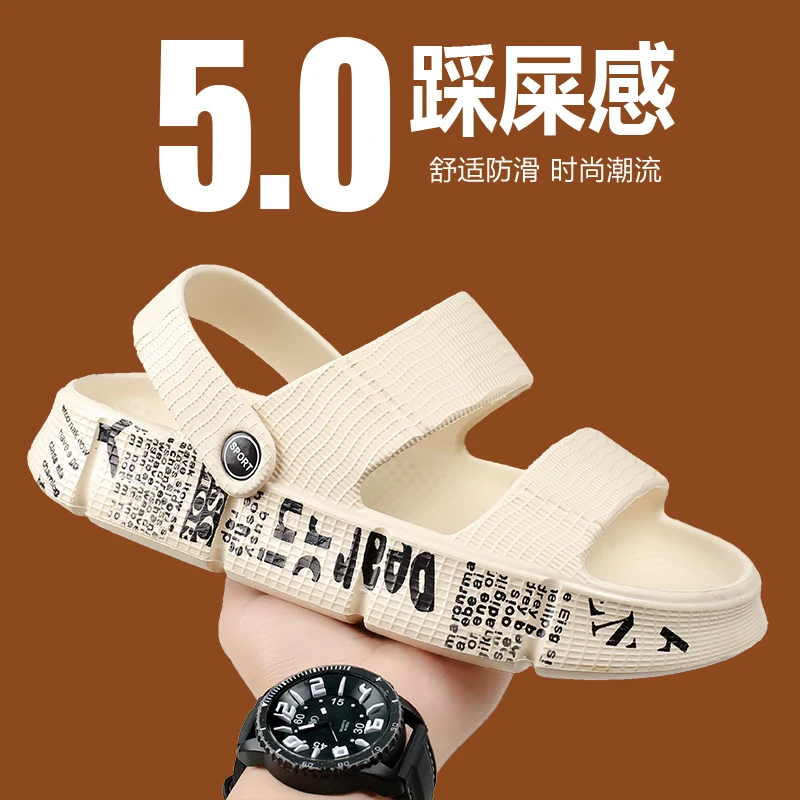 New Fashion EVA Men's Thick Bottom Slippers Mens Trendy All-match Casual Designed Shoes Men Non-Slip Sandals Beach Male Slides
New Fashion EVA Men's Thick Bottom Slippers Mens Trendy All-match Casual Designed Shoes Men Non-Slip Sandals Beach Male Slides