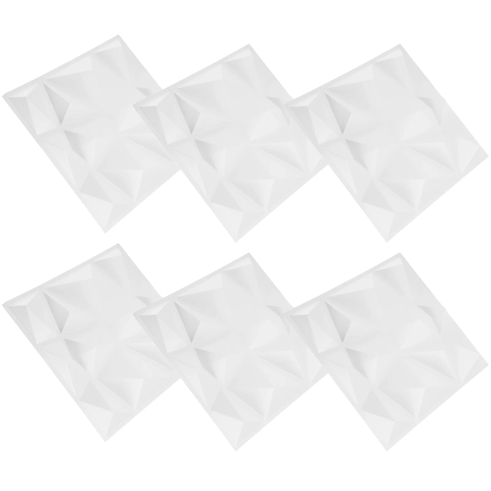 6 Pcs Three-dimensional Wall Panel Interior Decor 3D Paneling Wallpaper Sparkle Unique Plastic Pvc Work Decorate
6 Pcs Three-dimensional Wall Panel Interior Decor 3D Paneling Wallpaper Sparkle Unique Plastic Pvc Work Decorate