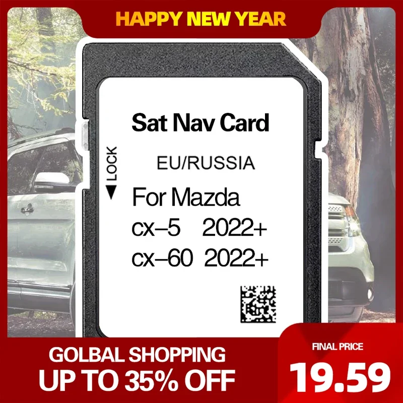 Newest Maps Version Navigation SD GPS Card EU Russia for Mazda CX-5 CX-60 2022+ Free Shipping
Newest Maps Version Navigation SD GPS Card EU Russia for Mazda CX-5 CX-60 2022+ Free Shipping